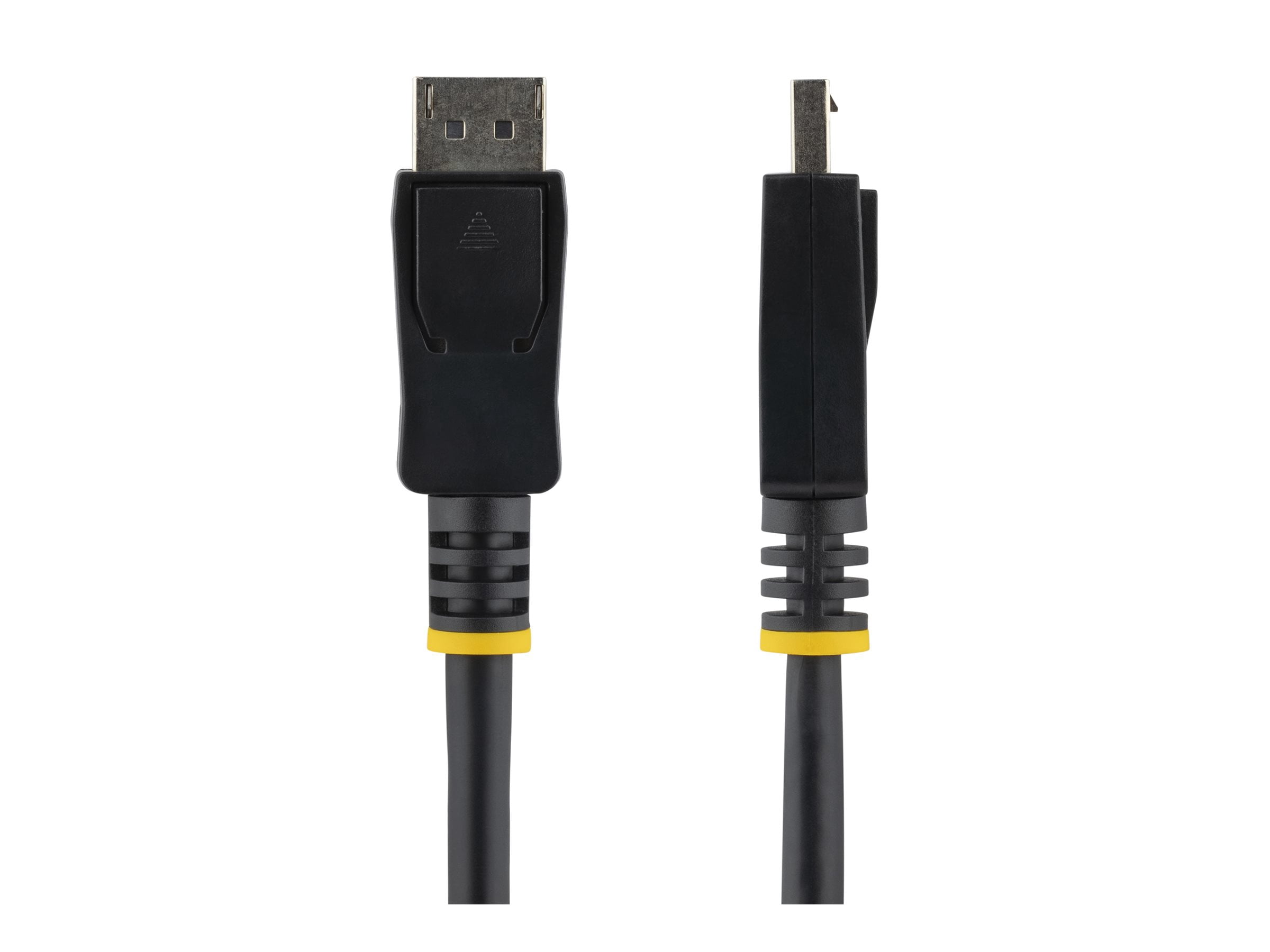 Startech 30 ft DisplayPort Cable with Latches - M/M - DisplayPort Male Digital Audio/Video - DisplayPort Male Digital Audio/Video - 30ft - Black