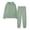 #367-Green, variant on Women's Solid Color Hooded Sweatsuit, Long Sleeve Sporty Leisure Wear for Sports, Lounge and Everyday Use