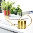 thumbnail image 4 of Decorative Copper Colored Galvanized Steel Watering Can - Easy Pour Gooseneck Spout for Indoor Watering, 4 of 4