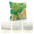 thumbnail image 4 of YINGXI ST Patricks Day Hat Throw Pillow Covers, Decorations for Sofa Couch 20x20in, 4 of 5