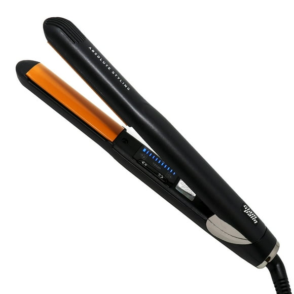 Plancha de pelo Glampalm Vita C de cerámica para dar volumen a las raíces, 1"". Herramienta de peinado para salón n.° 1 de Corea, 11 configuraciones de calor: 200 a 450. Plancha para peinar, calentami