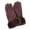 Chocolate Brown, variant on David & Young Tech Touch Suede Winter Gloves with Faux Fur Cuff (Women)