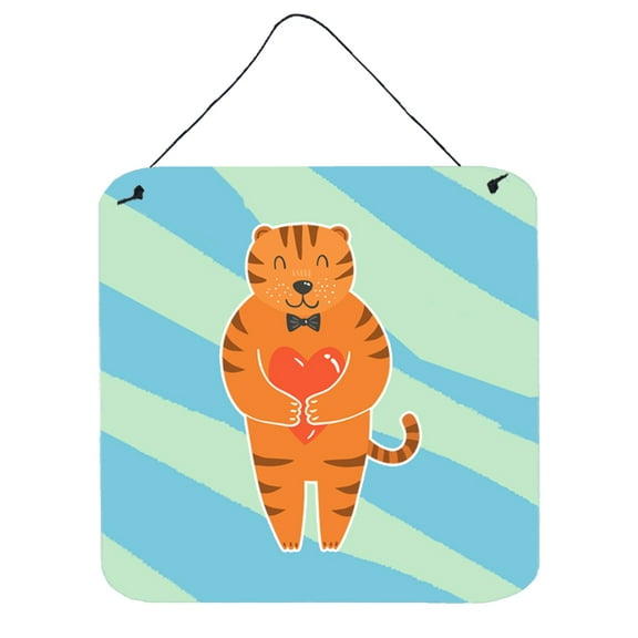Carolines Treasures BB6779DS66 Tiger Wall or Door Hanging Prints 6HX6W multicolor