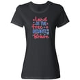 thumbnail image 3 of Inktastic Memorial Day Land of The Free Because of The Brave Women's T-Shirt, 3 of 5