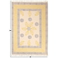 thumbnail image 3 of Casavani Pure Cotton Mat Living Room Area Rug, Blue 4x10 Ft, 3 of 6
