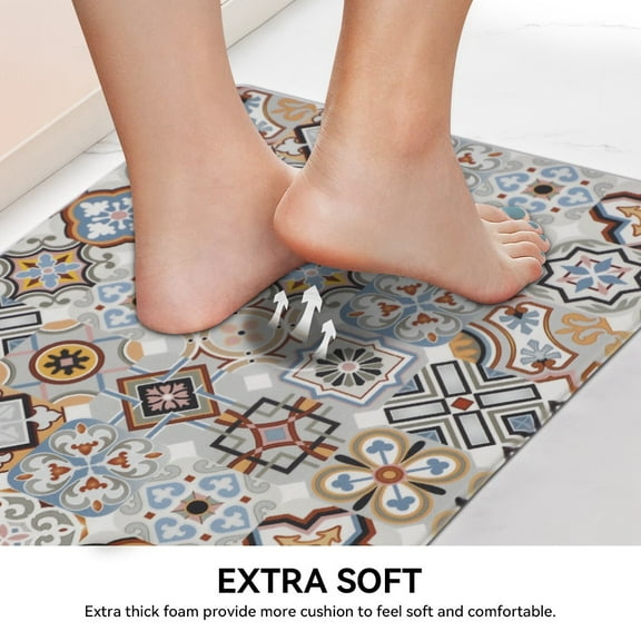 Ray Star Comfort Standing Desk Mat 20''x30'',0.39 Inch Thick Kitchen Mats Anti Fatigue