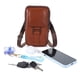 thumbnail image 4 of Cinturón portátil Riñonera Cuero de vaca Cinturón Bolsa Monedero Simple Casual para el trabajo, 4 of 9