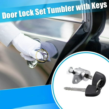 89022371 Front Door Lock Cylinder Kit for Chevrolet Colorado GMC Canyon HummerH3