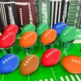 thumbnail image 3 of Lolynie Mini Foam Football Set - Soft Sports Balls For Indoor Games, Party Favors & Stress Relief (Assorted Colors), 3 of 4
