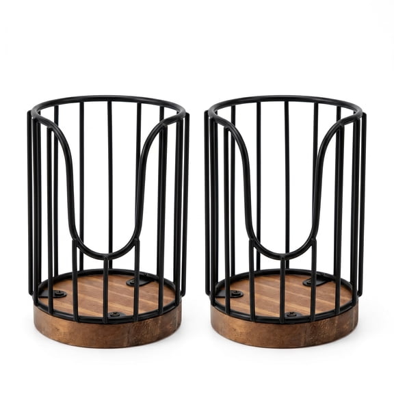 2Pcs Coffee Filter Holder, Coffee Filter Holder Basket Container & Pod Storage Rack for Travel, Countertop, Kitchen Decor