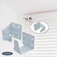 thumbnail image 1 of pitrice Support Central Durable 4x pour Stores, Support de Fixation, Supports, Support en Fer pour Stores en Bois Imitation, 1 of 8