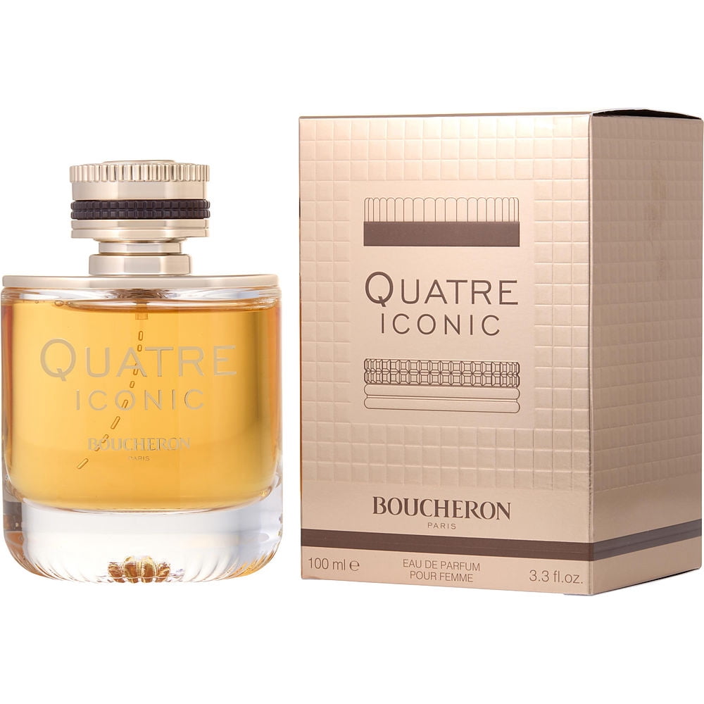 Boucheron, Quatre Eau de Parfum for Women, 3.3 Oz, Orange
