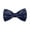 Navy Blue, variant on Toptie Mens Formal Tuxedo Solid Color Satin Bow Tie Classic Pre-Tied Bow Tie-Black-1 Pack