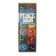 thumbnail image 2 of Peace Sign Tea Light Candles - 12 Pack, 2 of 3