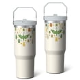 thumbnail image 2 of 1pc insect 30oz Tumbler with Straw & Handle - Insulated Stainless Steel Cup | Holiday Gift for Man Women (Christmas, Valentine's, Birthday), 2 of 7