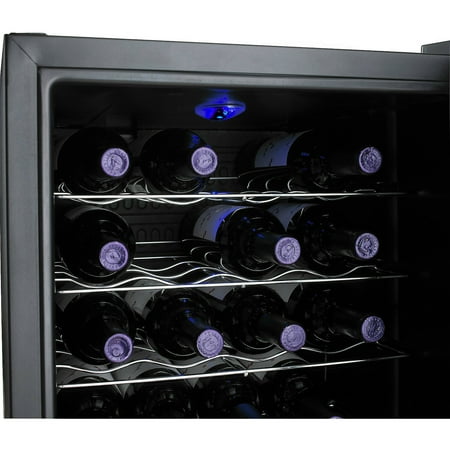Wine Enthusiast - Evolution Series 20-Bottle Wine Refrigerator - Black