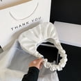 thumbnail image 2 of Bolsa de mano plisado a la moda para mujer, elegante hombro de cuero, de compras para mujer Ndcxsfigh Para Estrenar, 2 of 9