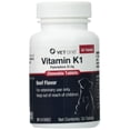thumbnail image 1 of Tabletas masticables Vet One Vitamin K1 25 mg para perros y gatos, 1 of 1