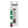 thumbnail image 1 of Recambio de bolígrafo SCHMIDT 9000 punta media negro, paquete de 2, 1 of 5