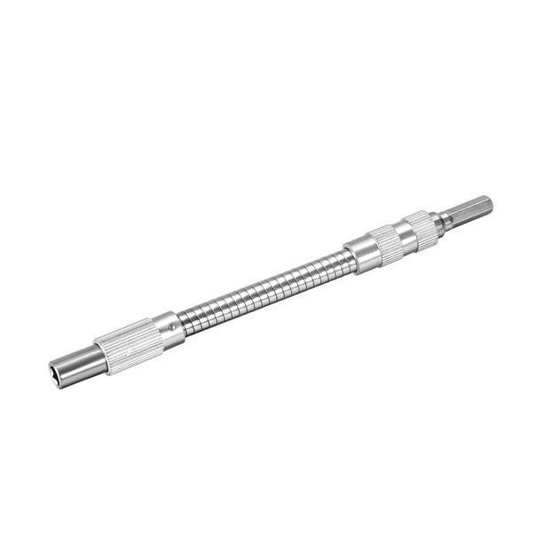 Flexible Extension Screwdriver Bit Holder, 6.7-inch Flex Shaft,1/4''-Hex  Drill 