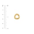 thumbnail image 4 of 14K Yellow Gold Large High Polished Love Knot Stud Earrings - Women, 4 of 4