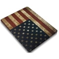thumbnail image 1 of KSK KAISHEK Hard Shell Cover Only for MacBook Pro 13 inchs with Retina Display No CD-ROM, No USB-C + Black Keyboard Cover Model: A1502 A1425 Flag 11, 1 of 5