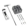 thumbnail image 4 of 9pcs Watch Link Removal Tool Kit DIY Adjustment Professional Watch Repair Hammer for Bracelet Adjustment, 4 of 8