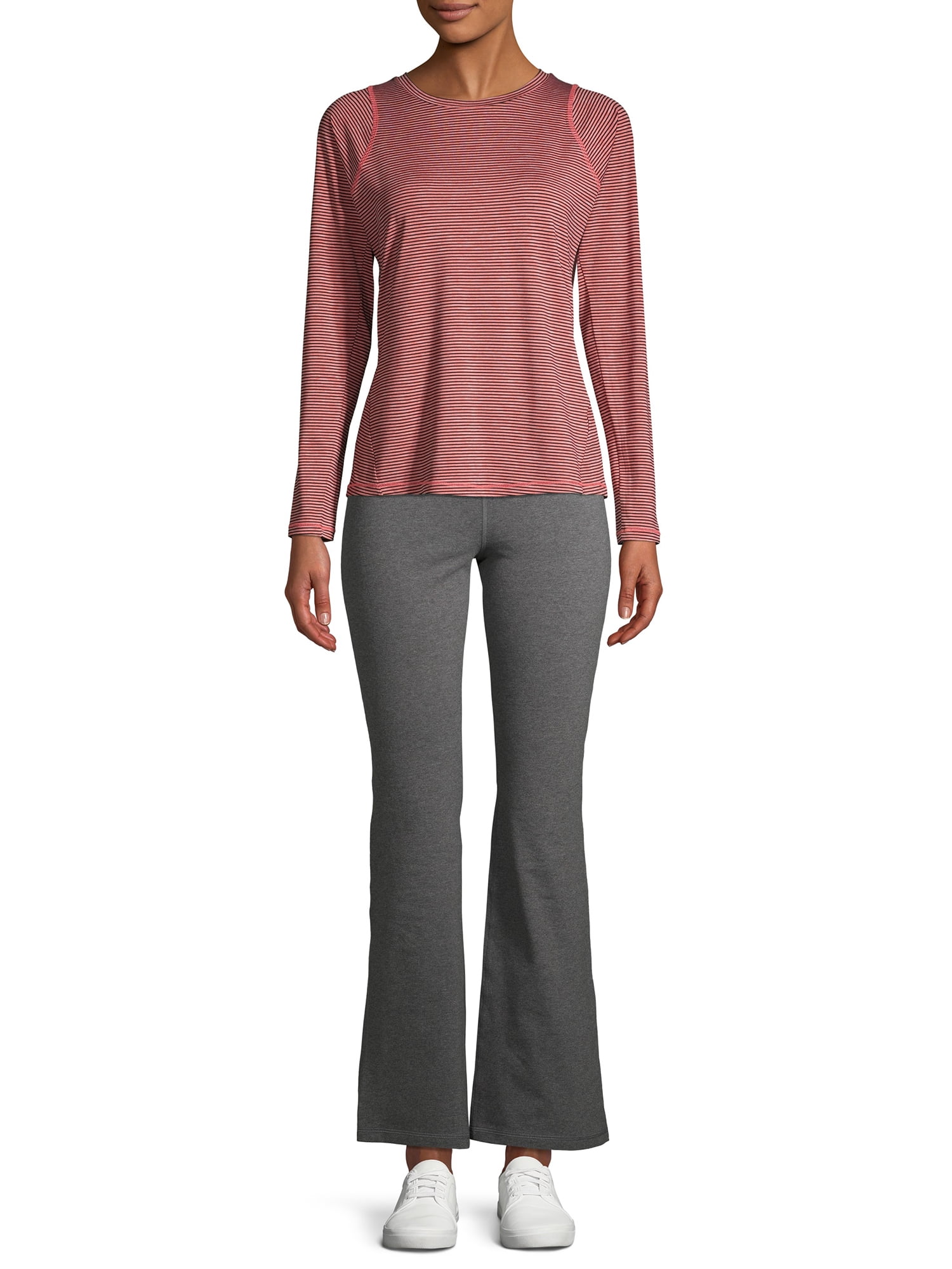 Athletic Works High Rise Flare-Leg Regular Pant (Women's), 1 Count, 1 Pack