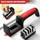 thumbnail image 2 of Afiladores de cuchillos, afilador de cuchillos rápido profesional de acero inoxidable 4 en 1 para cuchillos de cocina: afiladores de cuchillos de cocina ergonómicos y fáciles de usar con 4 e, 2 of 5