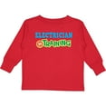 thumbnail image 3 of Inktastic Electrician in Training Boys or Girls Long Sleeve Toddler T-Shirt, 3 of 5
