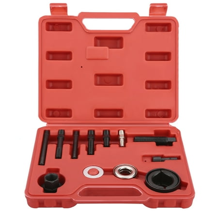 - Excelvan Pulley Puller & Installer Power Steering Pump Remover Alternator AC 13pc Kit