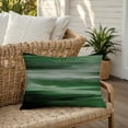 thumbnail image 6 of Creative Products Green Streaks 14x20 Indoor / Outdoor Pillow, 6 of 9