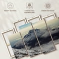 thumbnail image 6 of Elephant Stock Kilimanjaro Snow Mountain Wall Art - Horizontal Multi Panel Canvas - Living Room Wall Decor - Nature Multi Panel - Black And White Decor - 43" x 27", 6 of 8