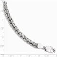 thumbnail image 3 of White Sterling Silver bracelet Links 7.5 in 7 mm Polished Link, 3 of 3