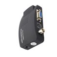 thumbnail image 4 of Moyic Convertidor de video BNC a VGA portátil Entrada de s-video compuesto a PC Adaptador de salida VGA Caja de interruptor digital Enchufe Juegos de teclado y mouse para computadora, 4 of 6