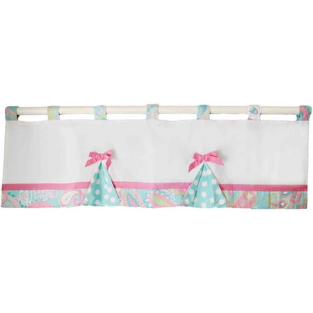Abc Baby Valance - My Baby Sam Pixie Baby Curtain Valance, Aqua