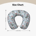 thumbnail image 5 of Salouo Winter Gnome And Snowman for Memory Foam Travel Pillow,Versatile U-Shaped Pillows Memory Foam Cervical Neck Pillow Soft Washable Cover for Home Office Camping Travelling, 5 of 8