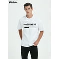 thumbnail image 3 of Whichone Humor Men's & Big Men's Happiness Loading Graphic T-Shirt, Sizes M-3XL, 3 of 8