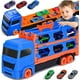 thumbnail image 1 of Juguetes para Niños Pequeños para Regalos de Niños de 2 3 4 5 6 Años: Pista de Carreras de 65 Pulgadas para Niños, Camión de Transporte Die-Cast, Juguete para Niños Pequeños, Juego de Juguetes para, 1 of 7