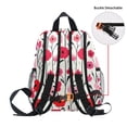 thumbnail image 5 of FORMRS School Backpack with Front Zippered Pocket 12" Student Travel Daypack, Pink Floral, 5 of 6