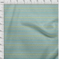 thumbnail image 3 of oneOone Georgette Viscose Fabric Chevron Ikat Printed Craft Fabric BTY 42 Inch Wide, 3 of 4