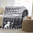 thumbnail image 5 of Sympathy Gifts for Loss of Dog Sympathy Blanket Memorial Blanket Loss of Dog Sympathy Gifts in Memory of Loved Pet Dog Gifts Grief Gifts Bereavement Gifts Condolences Gifts Throw Blankets 50x60 inch, 5 of 6