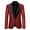 Wine, variant on UTTOASFAY Men'S Autumn and Winter Personality Sequins Casual Suit Jacket Black 4(S)