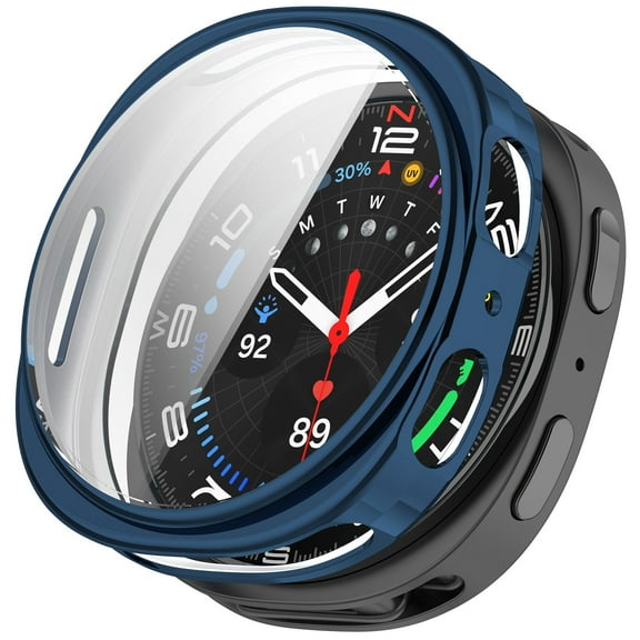 erfcxs Full Coverage Protective for Galaxy Watch 8 44mm Smartwatch Durable Lightweight TPU Design