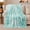 Ferns and Pebbles, variant on Aqua Speckled Abstract Texture with Soft Watercolor Wash, Calming Coastal Motif for Ocean Lovers, Housewarming Gift, Cozy Flannel Blanket for Beach House and Sunroom, Coastal Home Decor