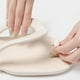 thumbnail image 5 of Chanclas plegables zapatillas de baño zapatillas de ducha sandalias de playa (s) blancas, 5 of 9