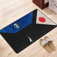 thumbnail image 2 of DouZhe Modern Minimalist Splash Design Rugs Doormat, Non-Slip Machine Washable Carpets Floor Door Mat , 36" x 24", 2 of 7