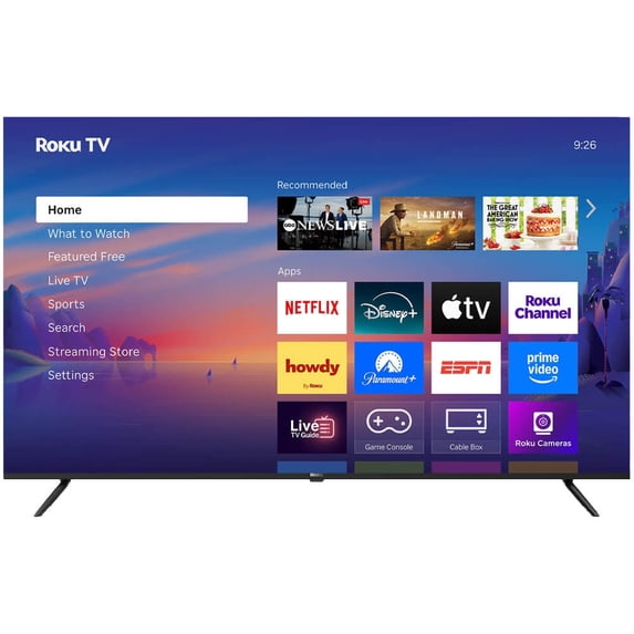 Restored Roku Smart TV – 65-Inch Select Series, 4K HDR TV – Roku TV with Enhanced Voice Remote