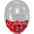 thumbnail image 2 of Scorpion Covert X Bandana Helmet Replacement Facemask Gloss Red, 2 of 3