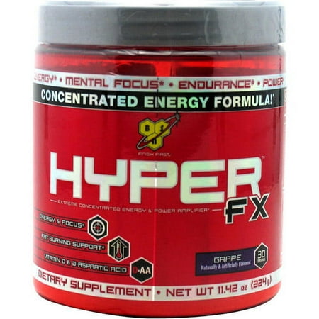 BSN HYPER FX - Grape, 11.42 oz (30 Servings)